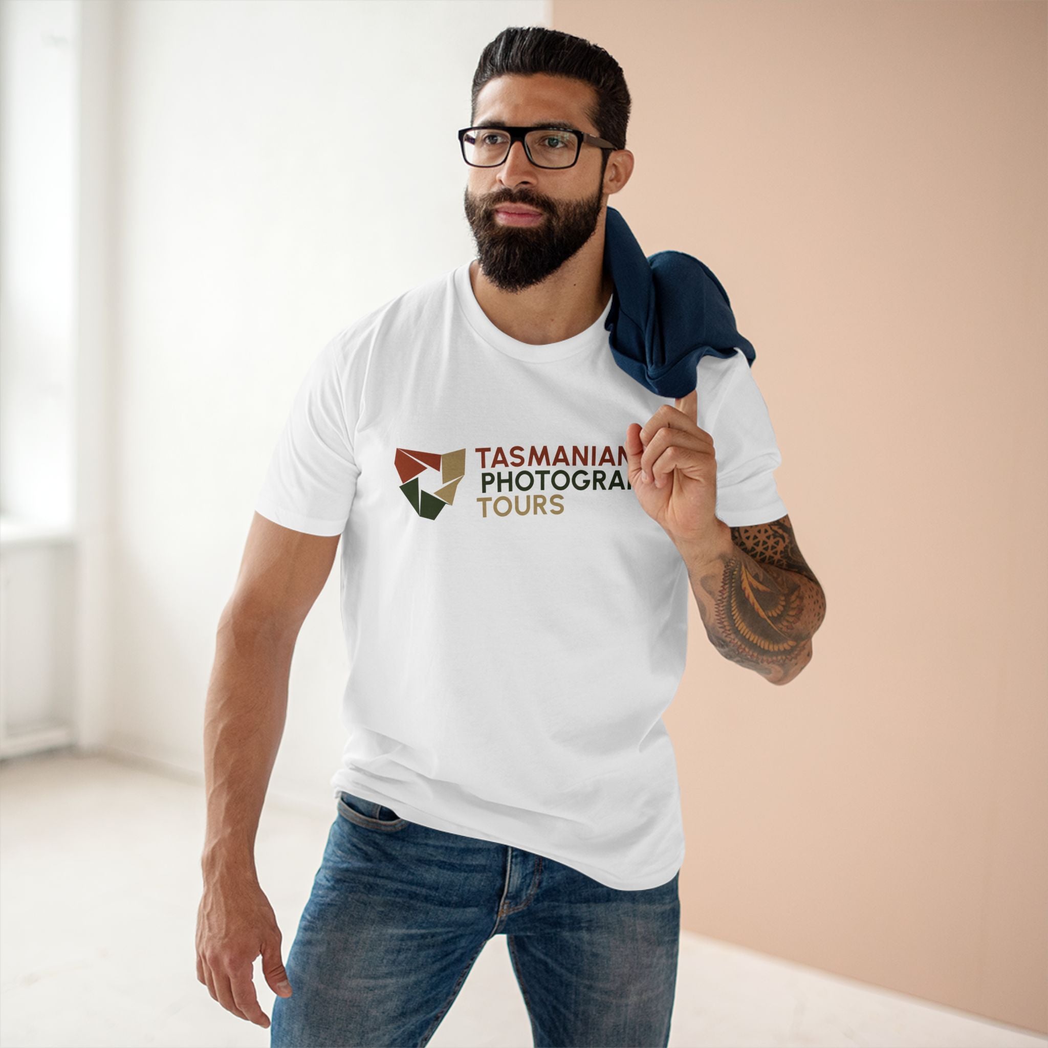 Tasmanian Photography Tours T‑Shirt – Logo Tee for Travel Photographers