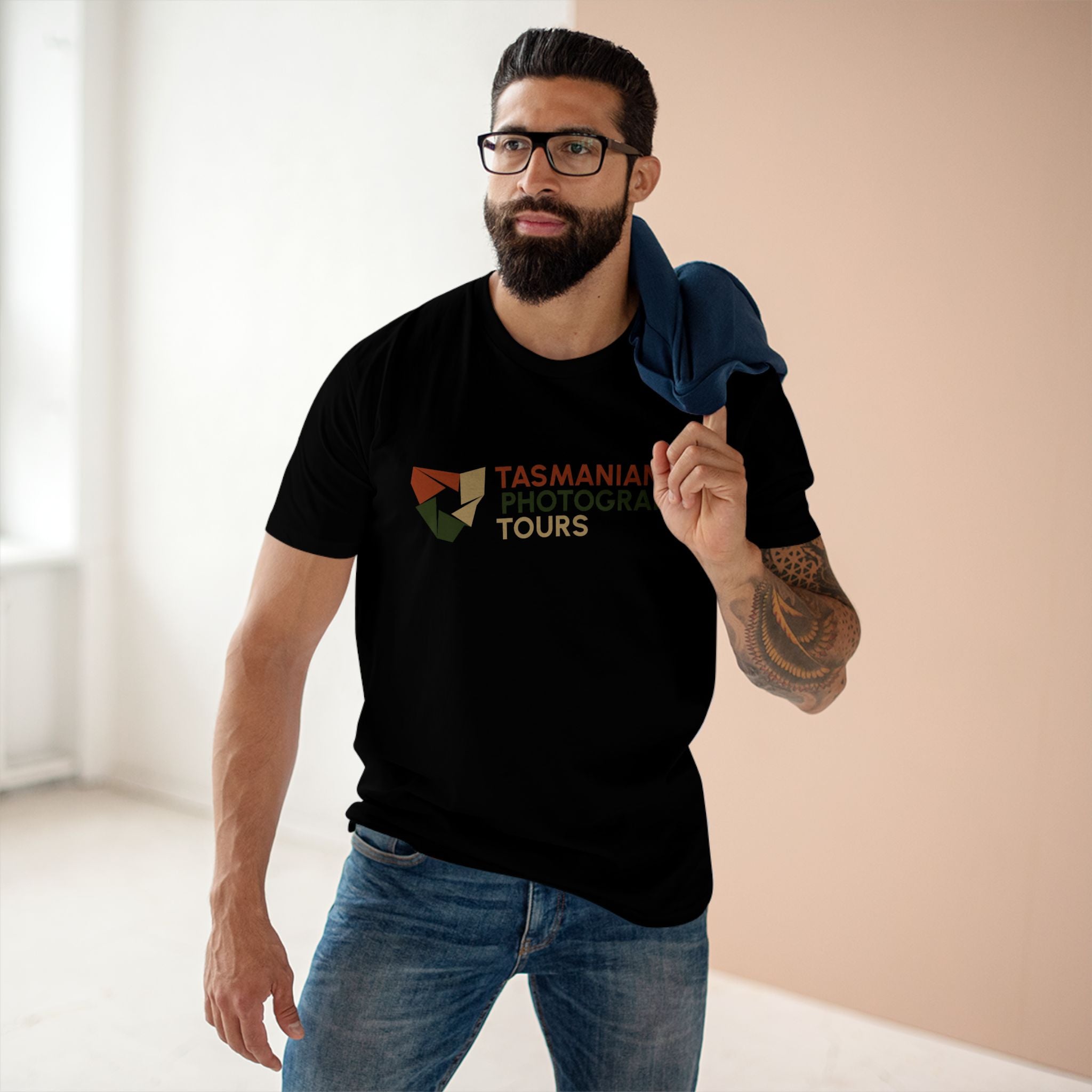 Tasmanian Photography Tours T‑Shirt – Logo Tee for Travel Photographers