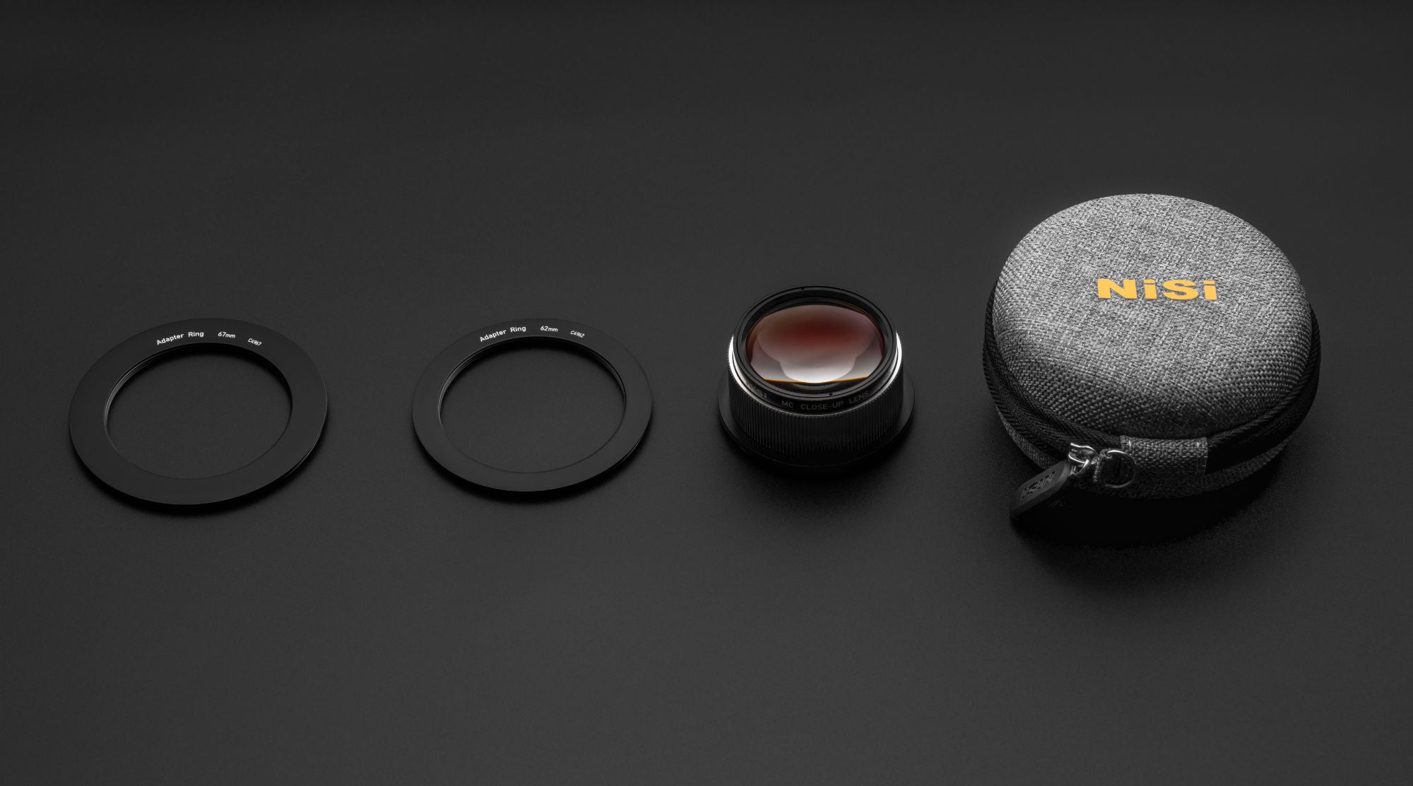NiSi Close Up Lens Kit NC 49mm (with 62 and 67mm adaptors)