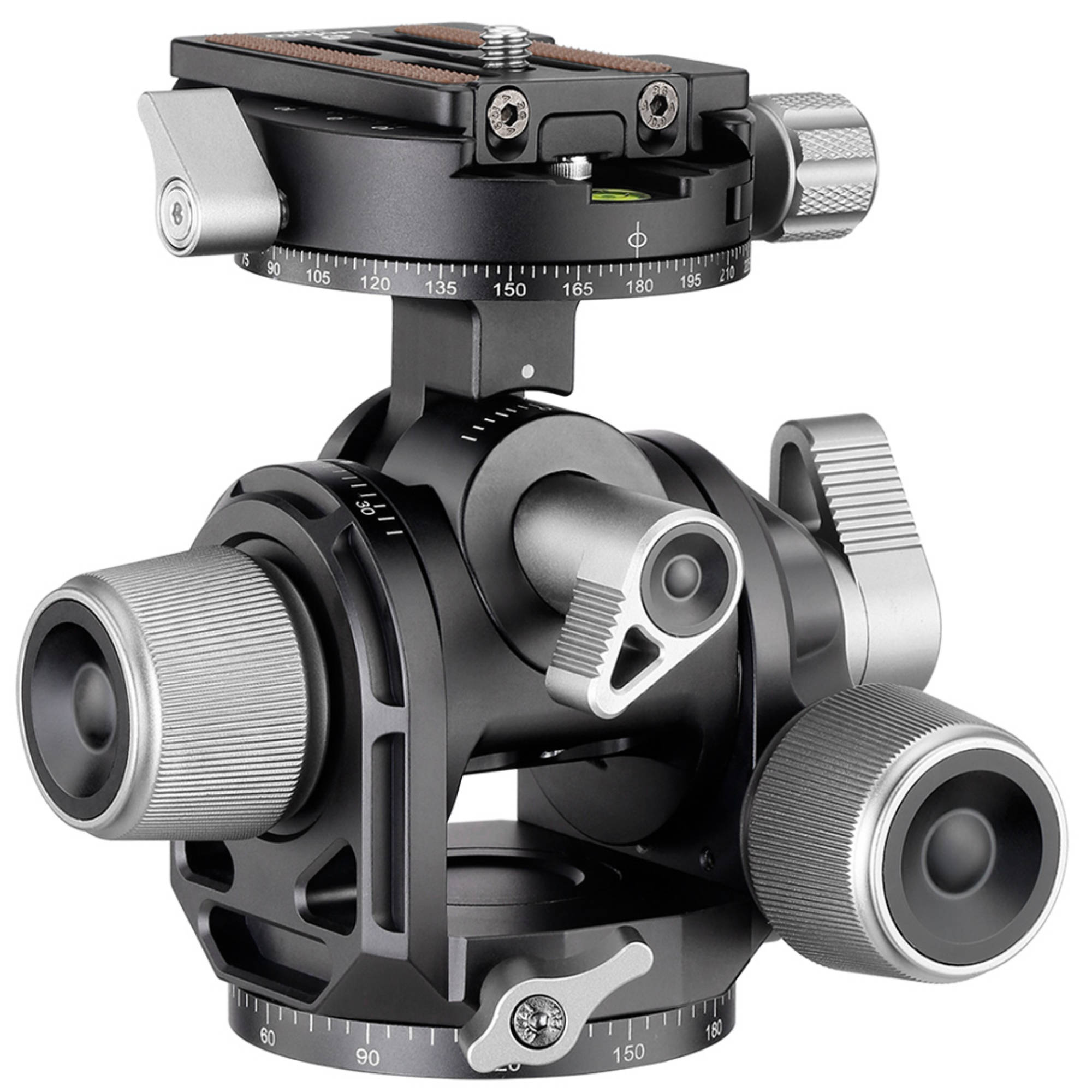 Leofoto G4 Geared Head 60mm for Precise 3-Axis Control
