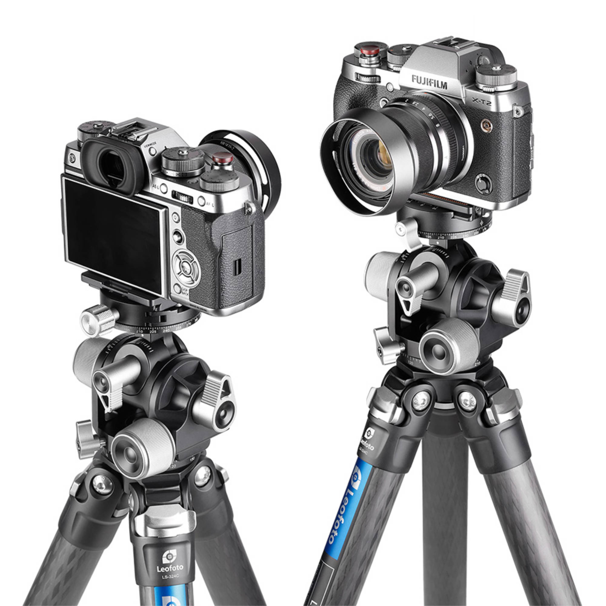 Leofoto G4 Geared Head 60mm for Precise 3-Axis Control