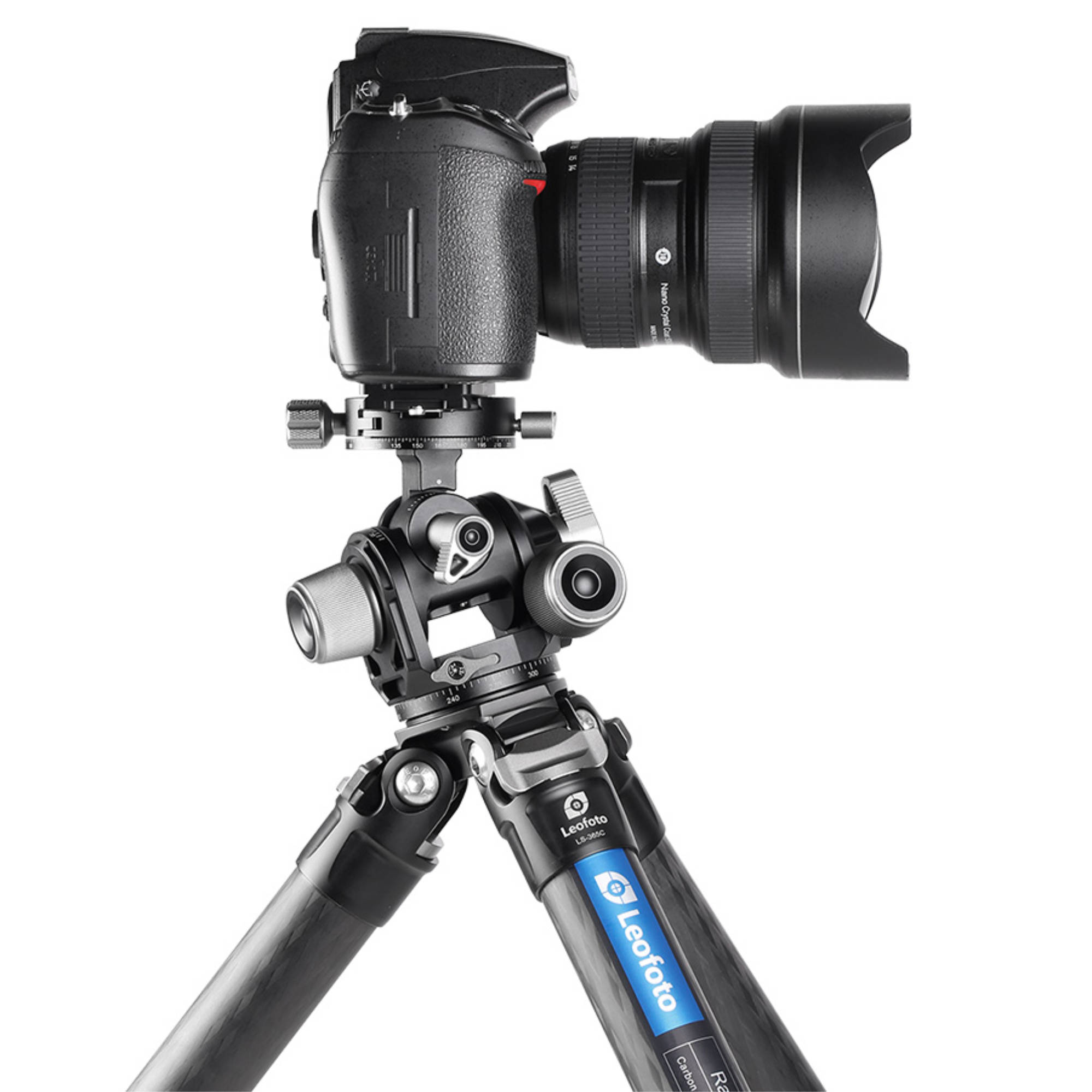 Leofoto G4 Geared Head 60mm for Precise 3-Axis Control