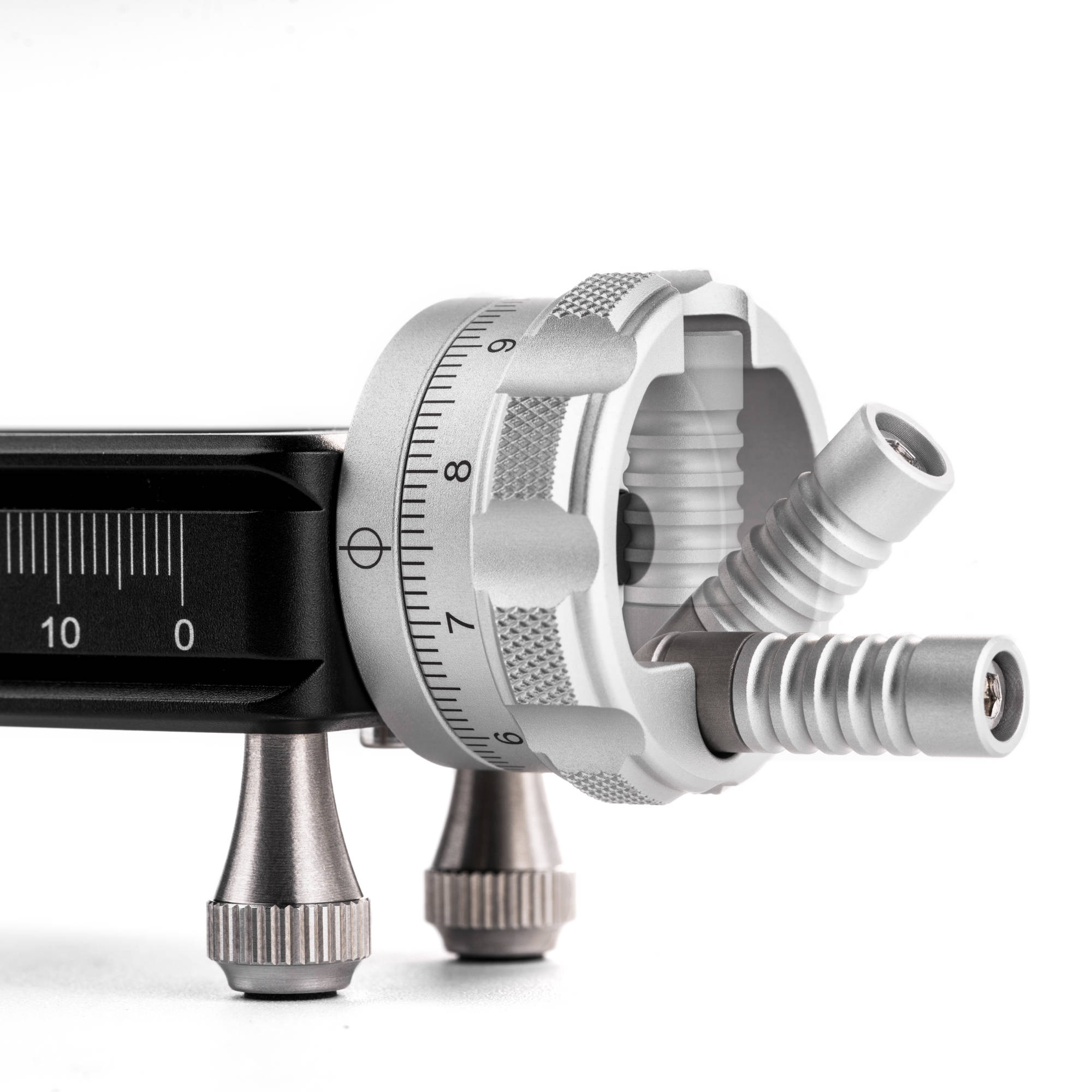 NiSi Quick Adjustment Macro Focusing Rail NM-200S with 360 Degree Rotating Clamp