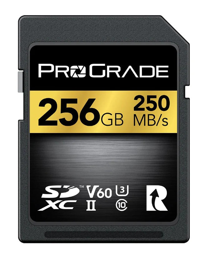 512GB ProGrade Digital SDXC UHS-II V60 Memory Card (Gold)